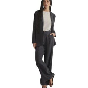 Marine Layer Flora Hemp Blazer Navy Women's  NWT  Sz XL